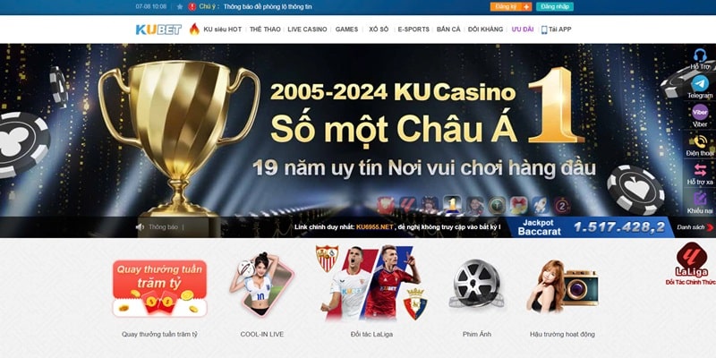 Một số lưu ý khi tham gia đặt cược tại Ku Casino.